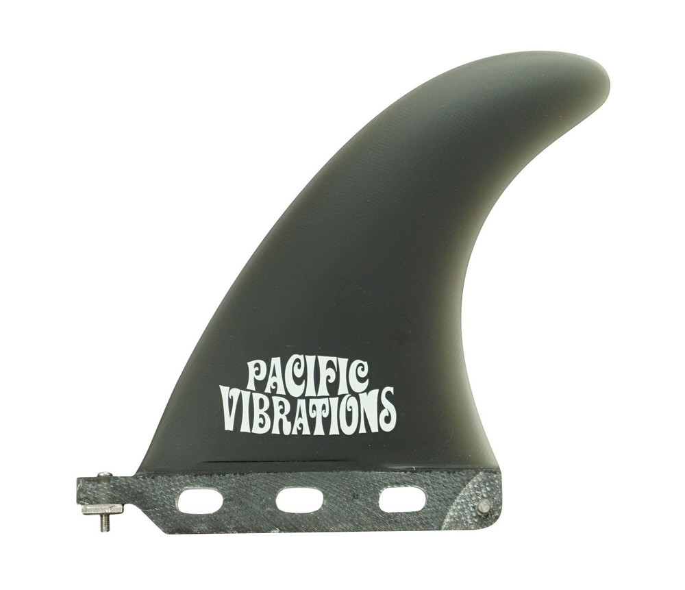 Pacific Vibrations Surfboard Longboard 6" Fin Performer