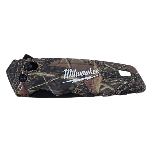 Milwaukee 48-22-1535 FASTBACK Stainless Steel Camo Spring Assisted Folding Knife