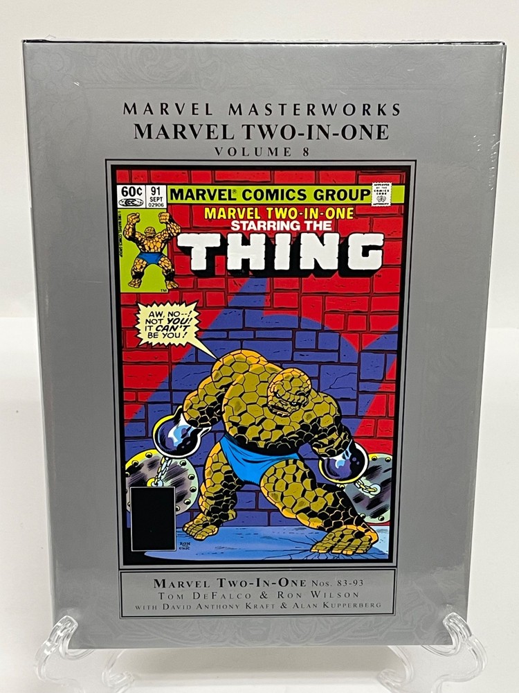 Marvel Two-In-One Masterworks Vol 8 REGULAR COVER Marvel HC Sealed
