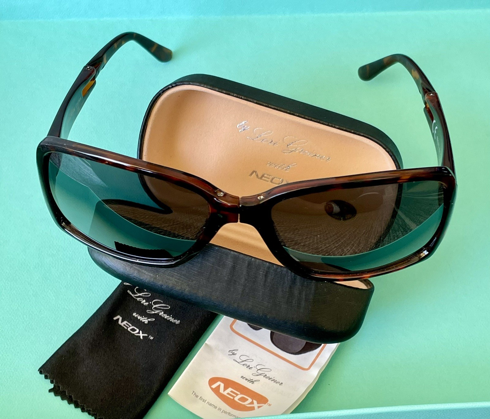 Callaway Eyewear Lori Greiner NEOX Ladies Sunglasses NX14 60243 Tortoise Unworn!