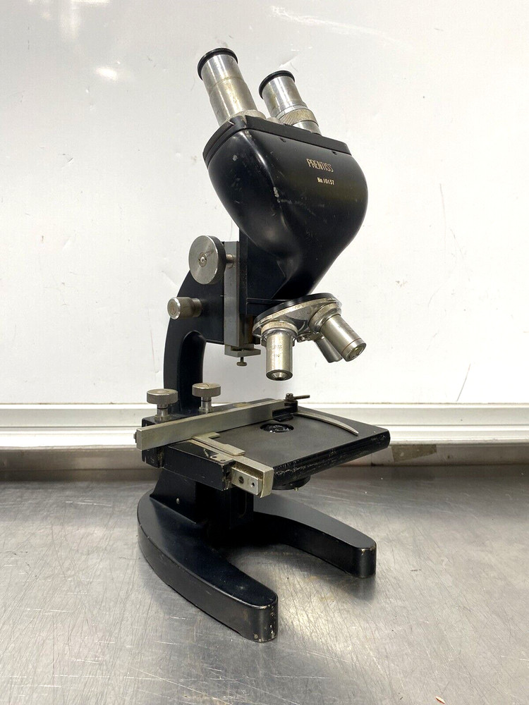 Vintage PRENTISS 10137 Microscope (No Light Source)