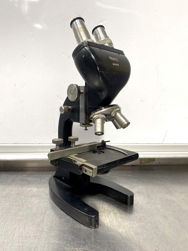 Vintage PRENTISS 10137 Microscope (No Light Source)