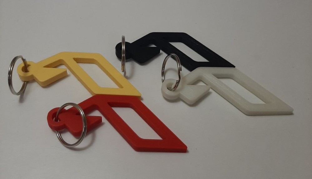 3D Printed Anjunabeats Keychain-Anjuna Events