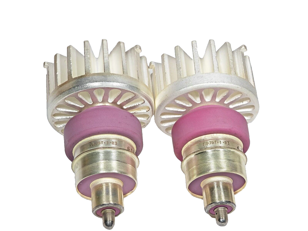 GI-7BT / GI7BT SOVIET POWER COAXIAL TRIODE TUBE NOS /RHOMBUS/OTK QTY-4