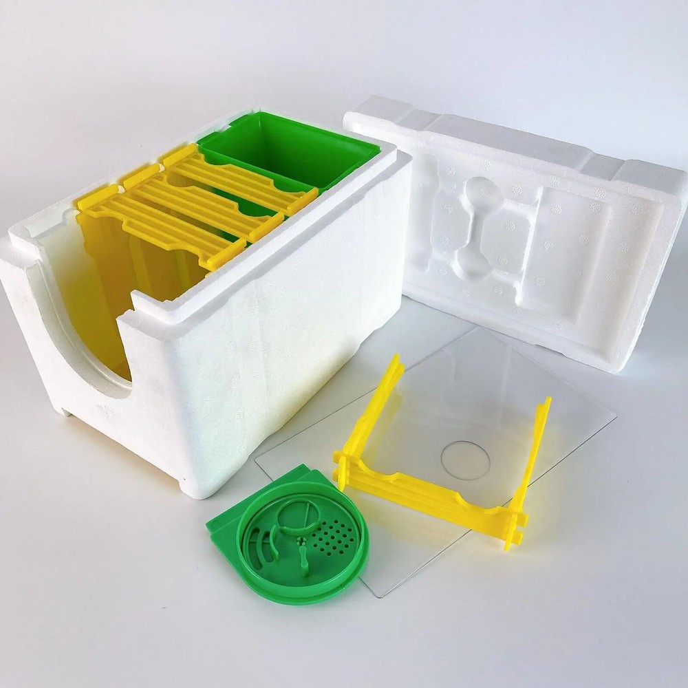 DIY Mini Beekeeping Bee Queen Breeding Mating Nuc Pollination Beehive Box