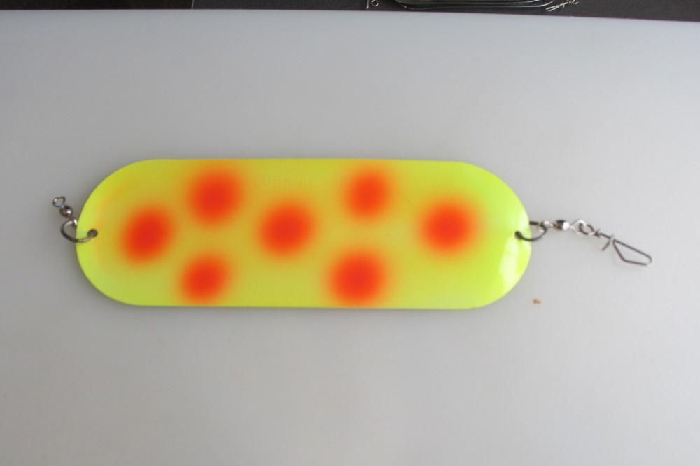 Drawer #52 Luhr Jensen Size 0 Dodger 8" Flasher Good Condition