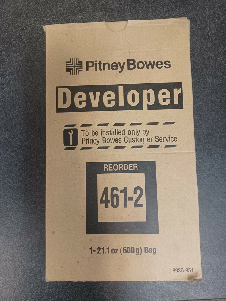 Genuine NEW Oce Imagistics Developer 461-2  SEALED Unused Bag