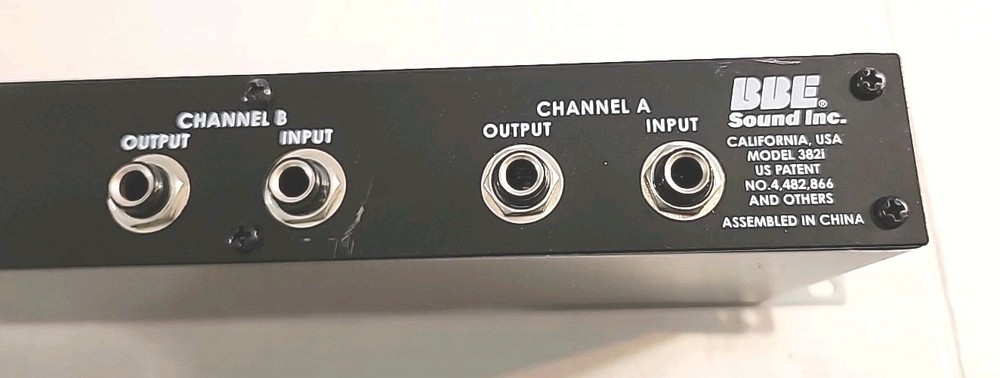 BBE Sonic Maximizer 382i with Power Cord