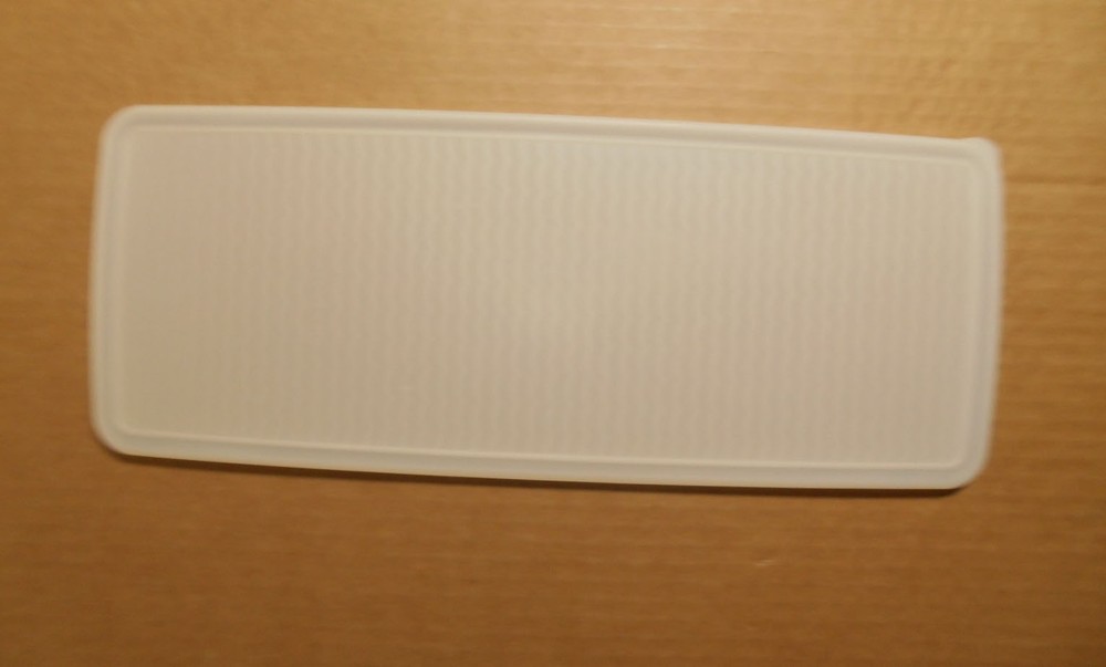 Tupperware White Sheer #3996 Fridgesmart Replacement Rectangle Clear Lid Only Y6