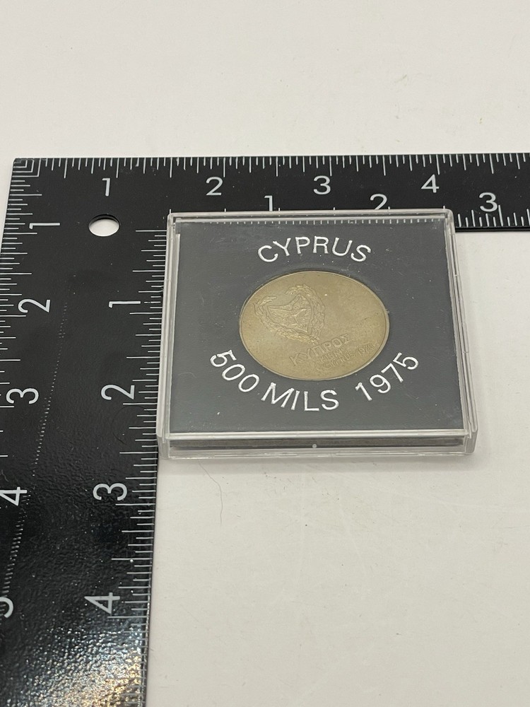 1975 Cyprus 500 MILS coin