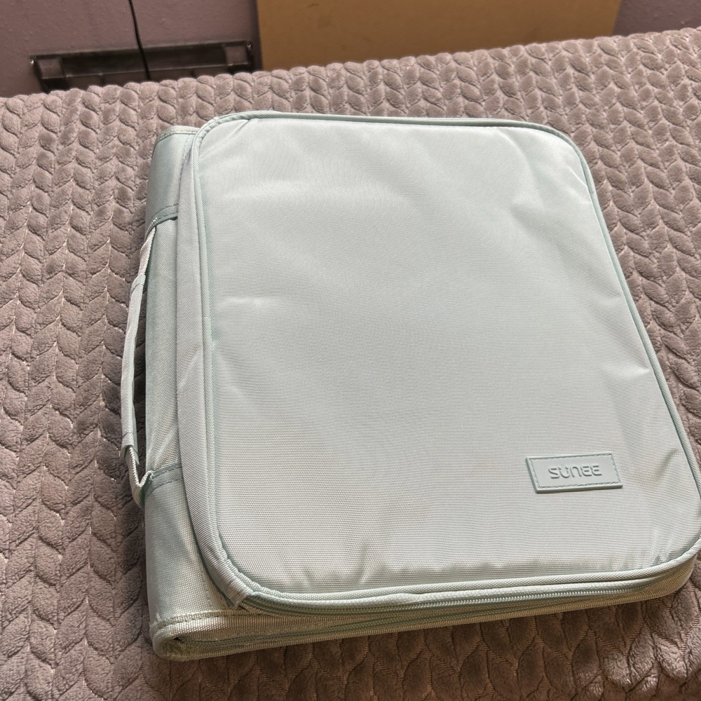 Sunee 2” Zipper Binder With Folder