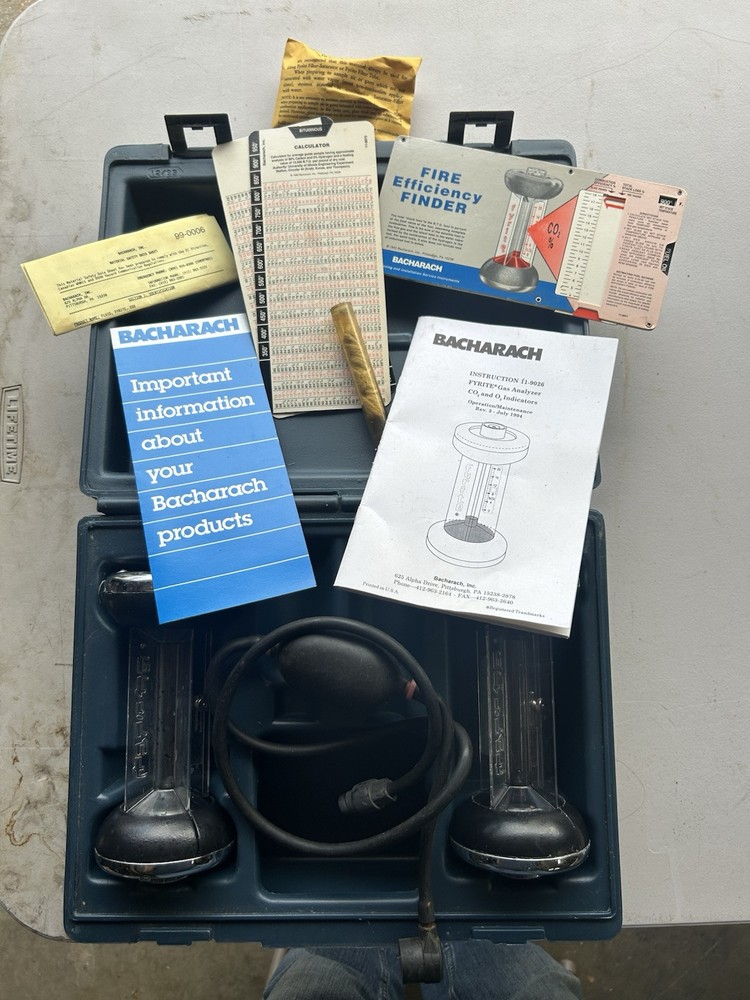 Bacharach Combustion Test Kit