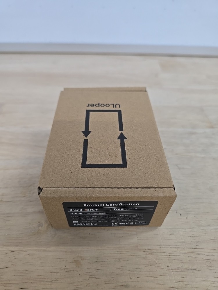 xsonic Ulooper loop pedal for positive grid and others - NEW