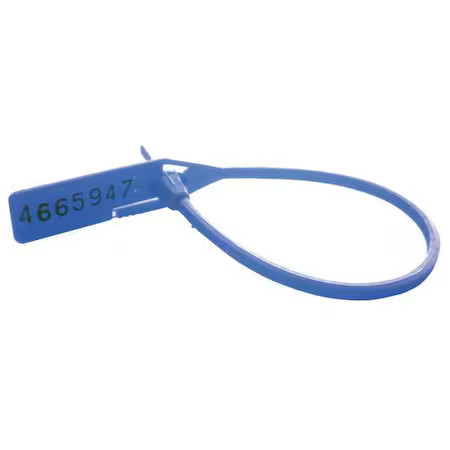 Cortech Pcpts833 Cinch-Up Locking Seal, Blue, Pk100