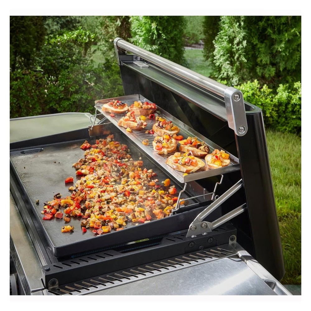 Weber Warming Rack/Tray Stainless Steel Warming Rack 3400164
