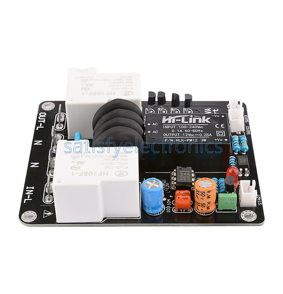 2000W High Power Soft Start Board 30A Dual Temperature Control For Amplifier