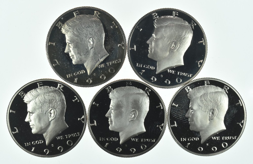 1990-S Kennedy Half Dollar CLAD Proof