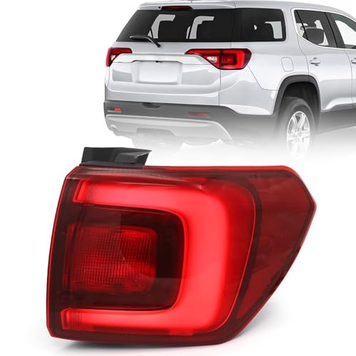 Tail Light Assembly Compatible with GMC Acadia 2017 2018 2019 Passenger/right
