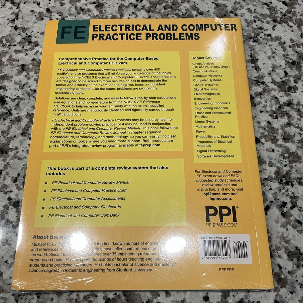 FE Electrical and Computer Practice Problems .