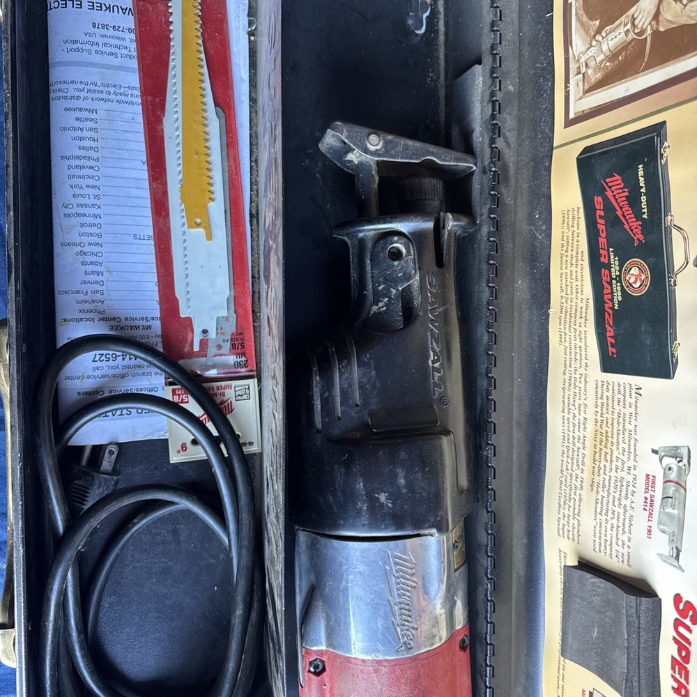 Milwaukee Tools 75th Anniversary Limited Edition Super Sawzall