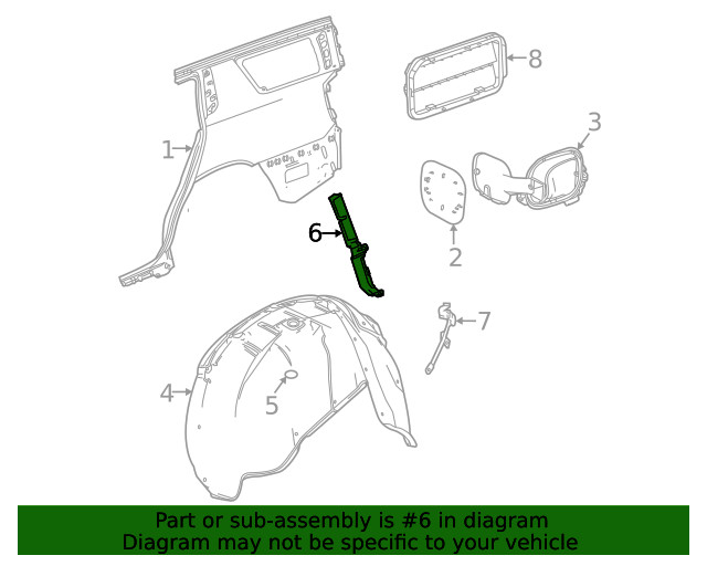 Genuine GM Upper Bracket 84977798