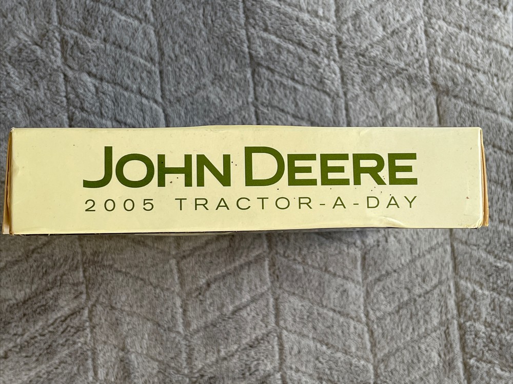 2005 John Deere Tractor-A-Day, Never Opened, Diecast Tractor Inside