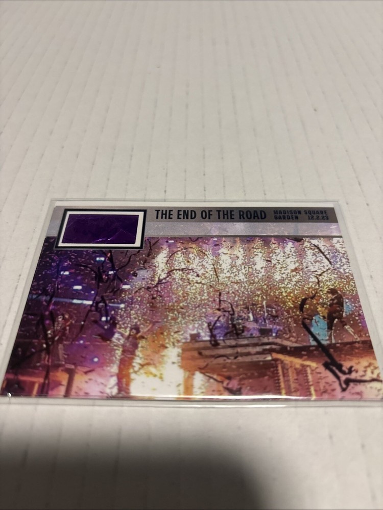 Kiss Historical Artifact Ribbon LAST Show 12-2-23