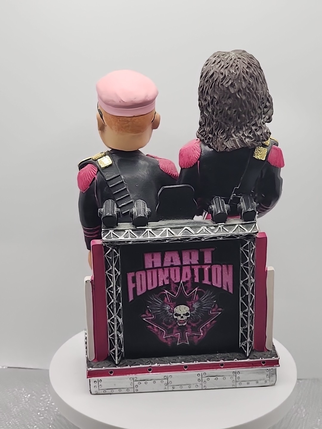 Hart Foundation Bret + Jim Neidhart Bobblehead WWE WWF WCE AEW Wrestling FOCO