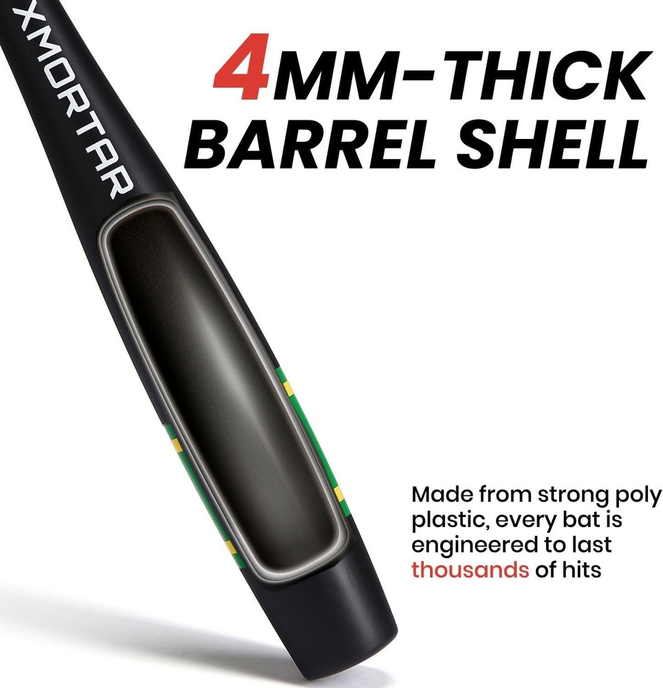 Plastic Torpedo Bat for Backyard Baeball Game - 32 in / 12 oz