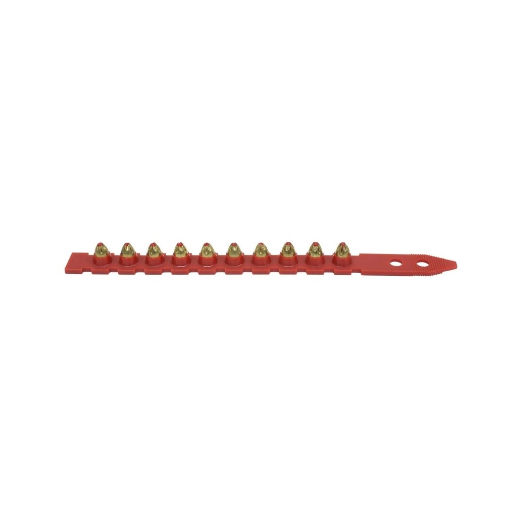 Simpson P27SL5A 0.27-Caliber Plastic Strip Loads Red (100 Pack)