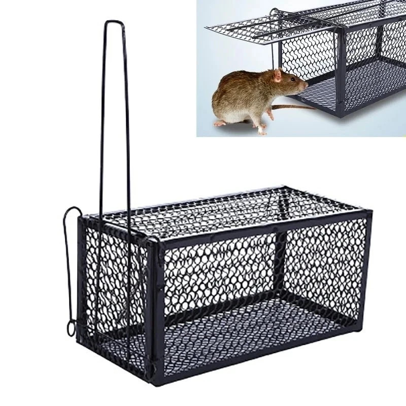 Rat Trap Humane Mouse Traps Work Small Rodent Animal-Mice Catch Release Reusable
