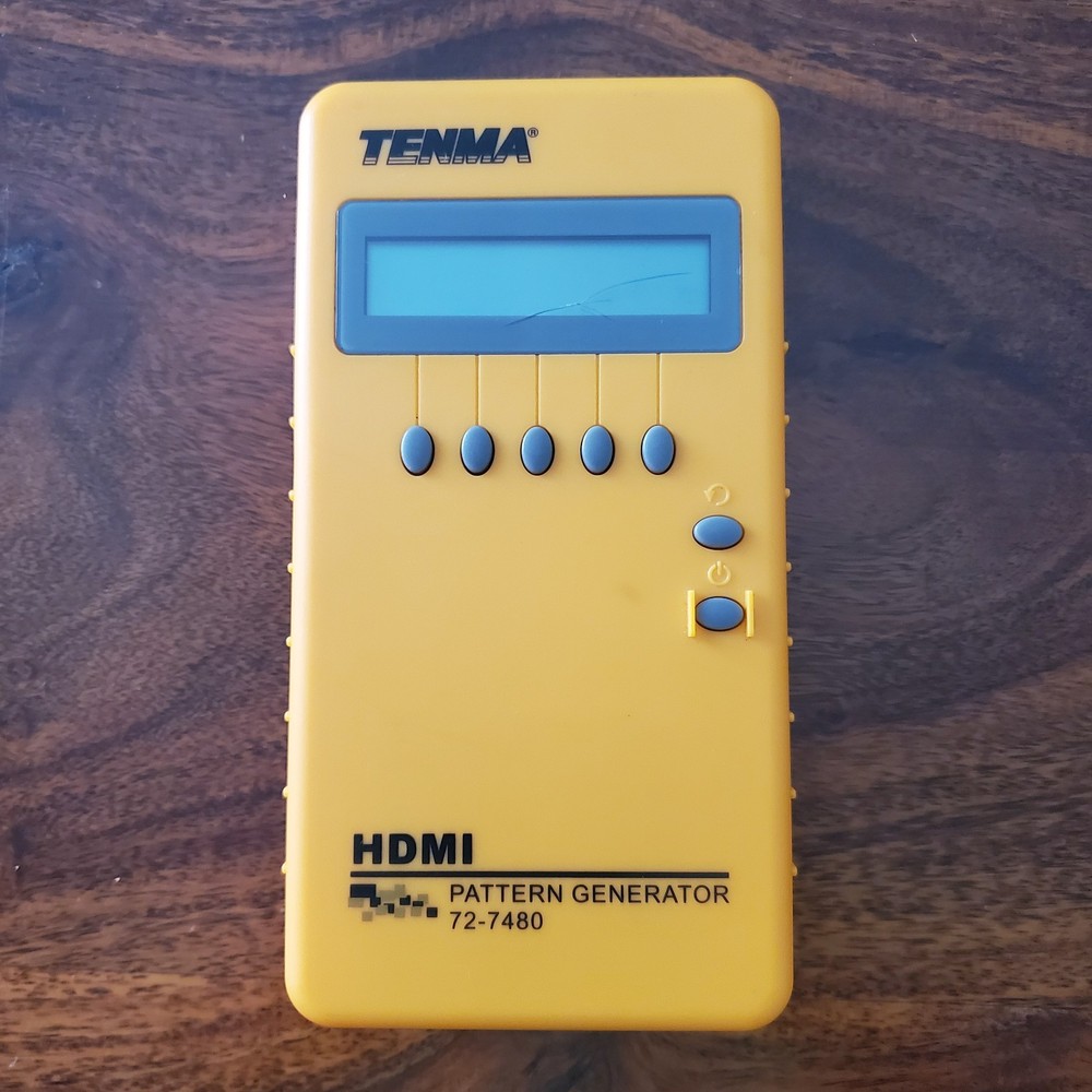 Tenma HDMI Video Pattern Generator   72-7480
