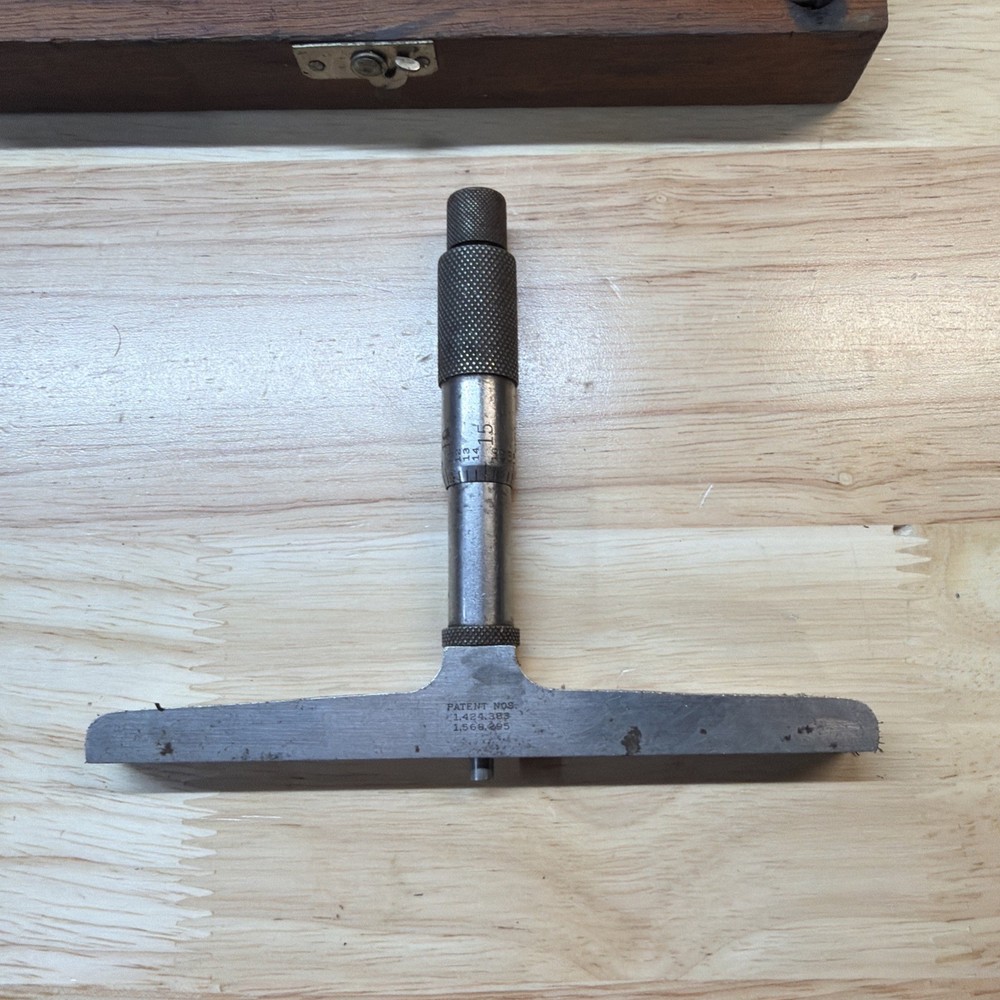 LUFKIN TOOL DEPTH MICROMETER NO 515