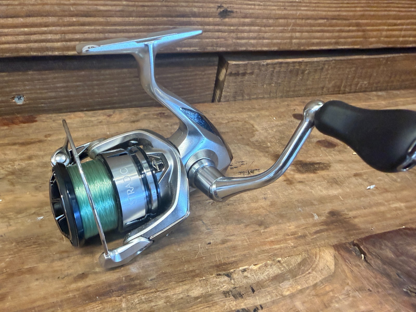 Shimano STRADIC 2500HG 2500HGFL Spinning Fishing Reel Excellent Condition Box #4