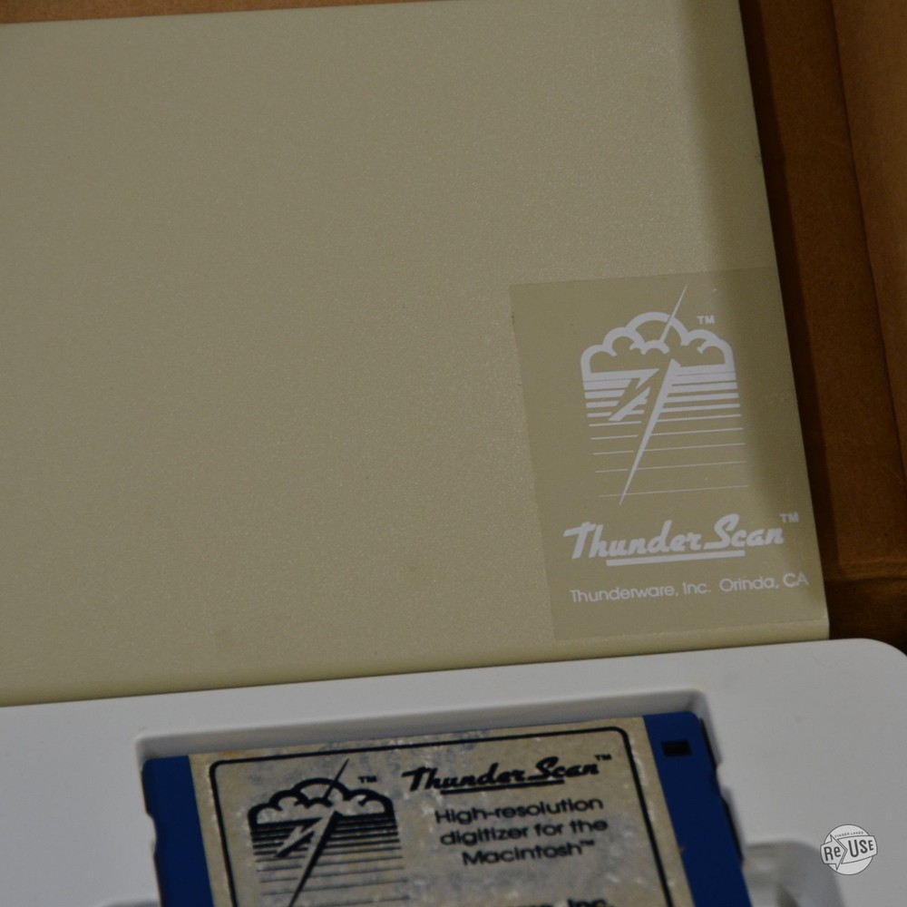 Thunderware ThunderScan 1984 Macintosh Computer Optical Scanner w/ Software Disk