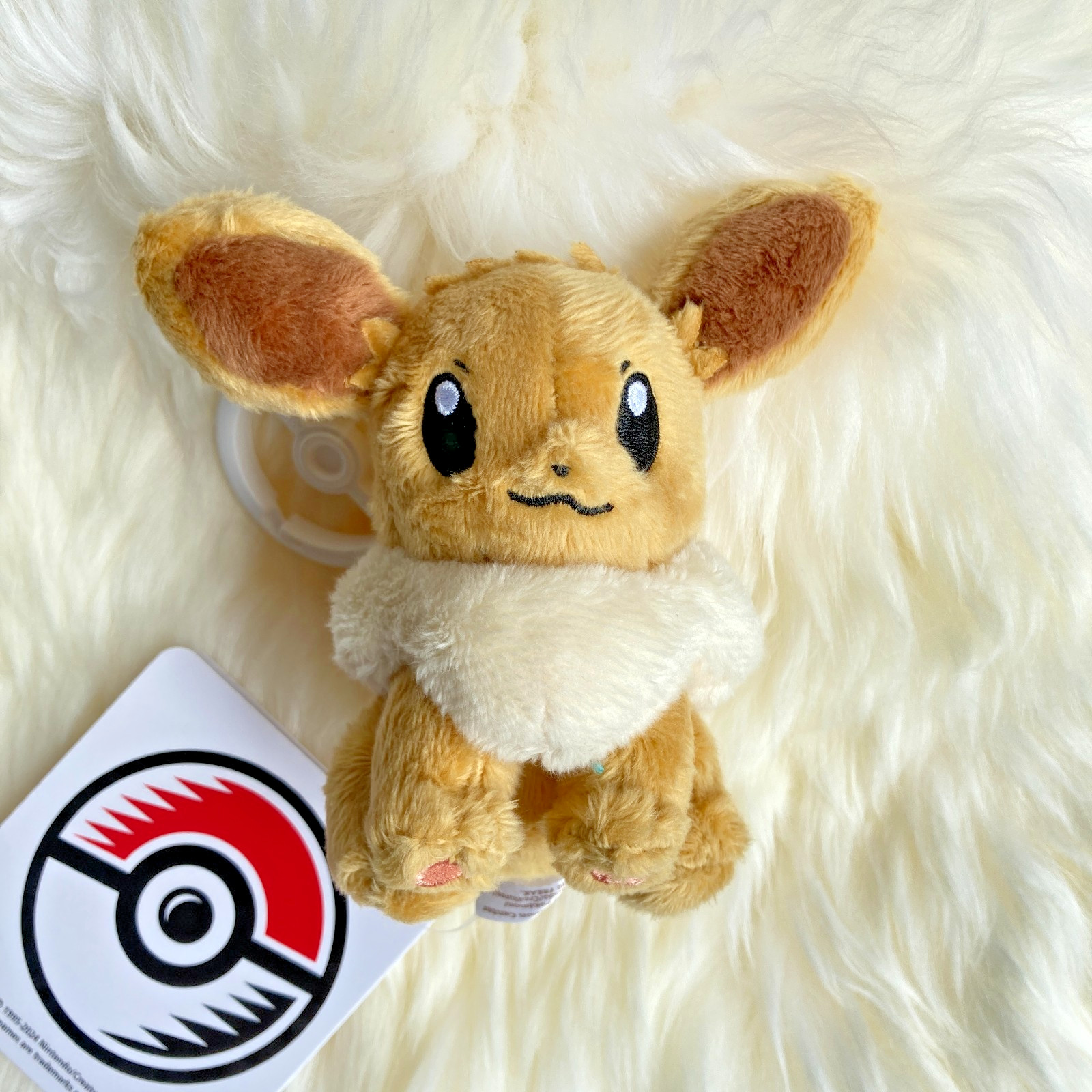 Pokemon Plush Eevee Evolutions Pokémon Center Original Carabiner [US DDP] 090425