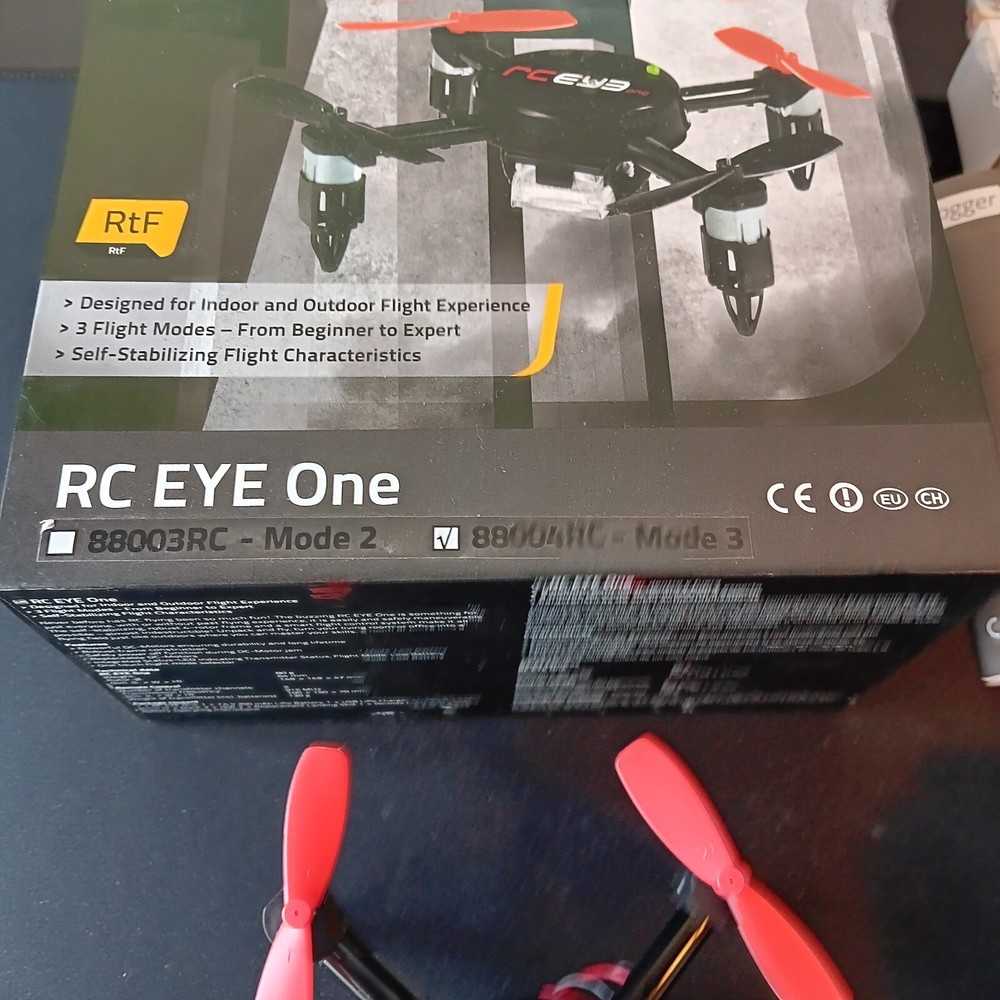 RC Logger Eye One 88004RC - Mode 3 Quadcopter Drone