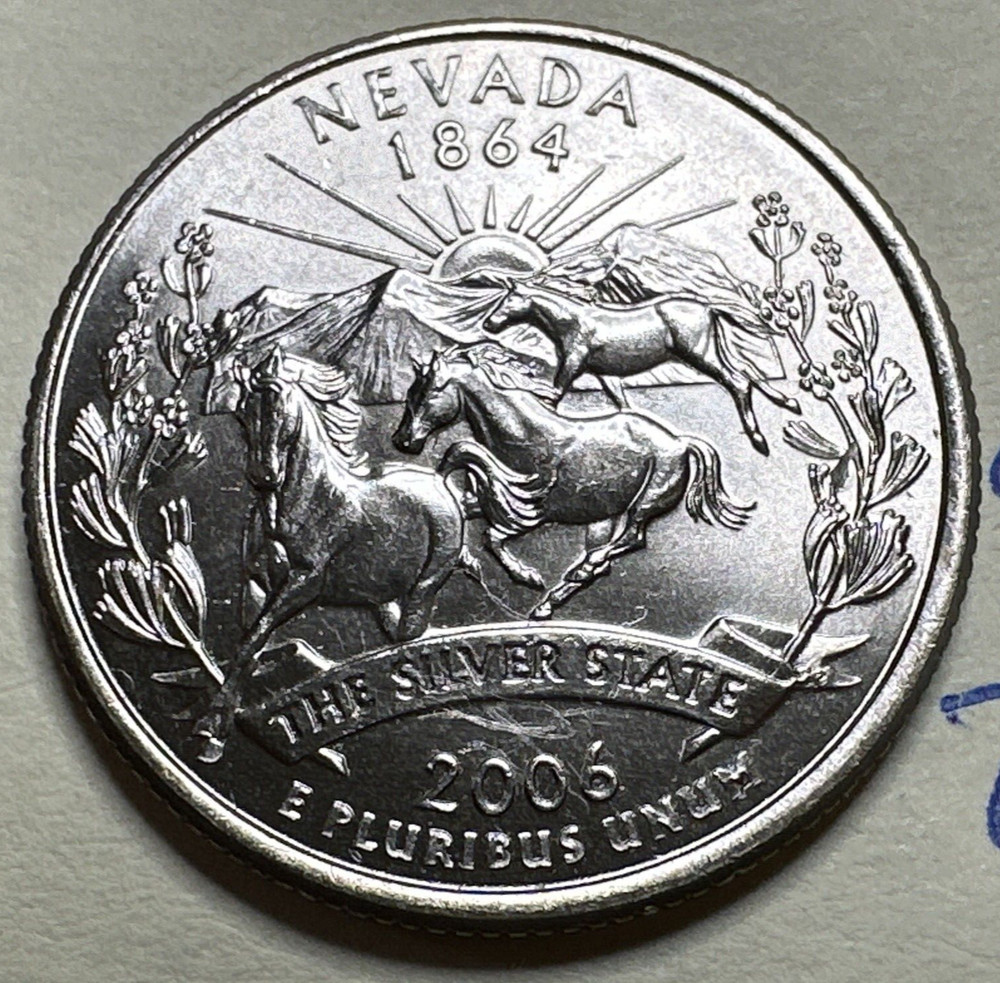 2006 D - Nevada - State Quarter 25c 9283N
