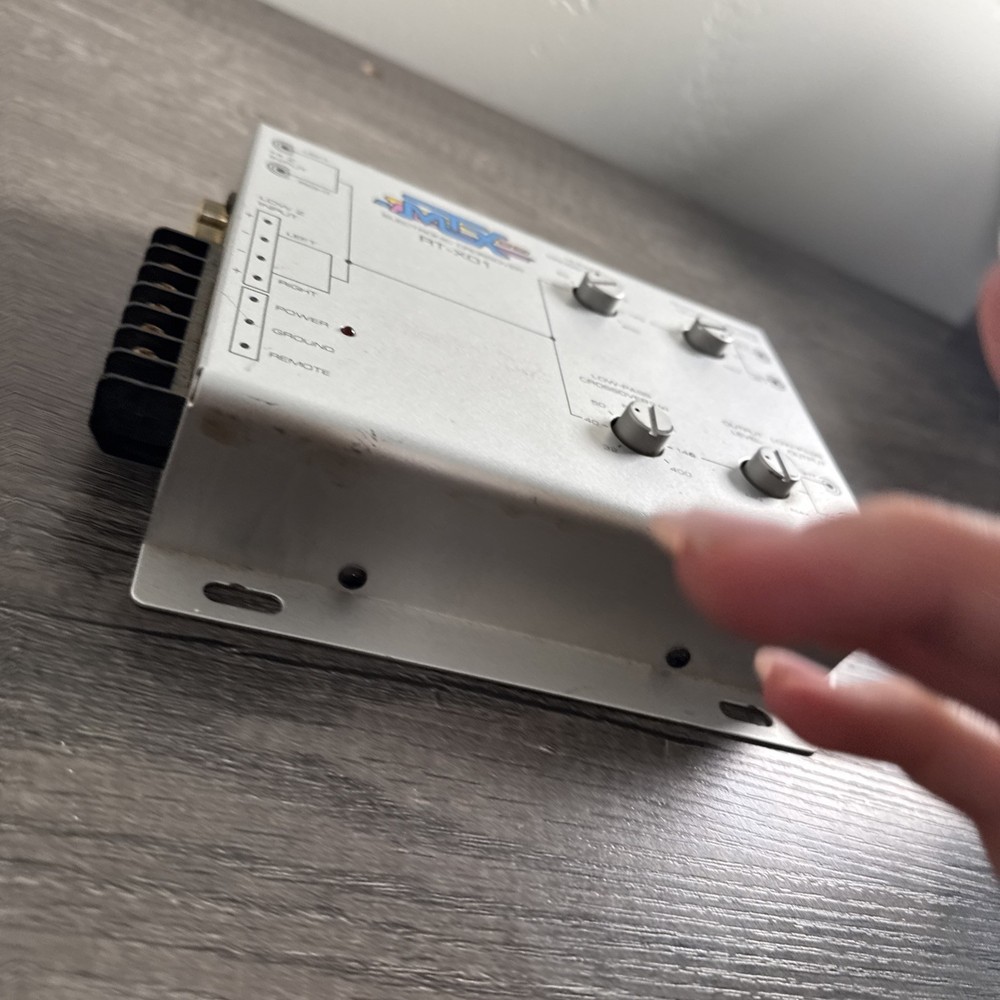 MTX RT-X01 2-Way Electronic Crossover