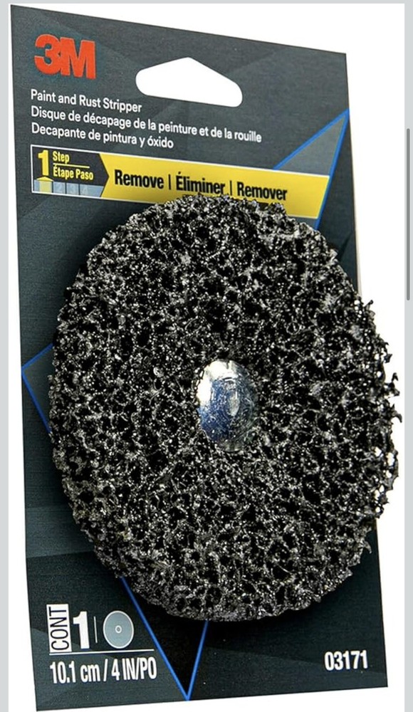 3M 4" Paint and Rust Stripper (3171) 2pc