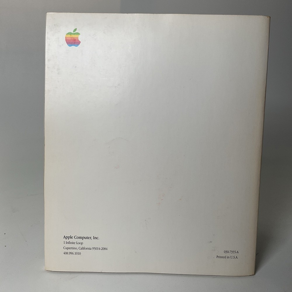 Apple Computer Inc. At Ease 3.0 Owner’s Guide Vintage Computing