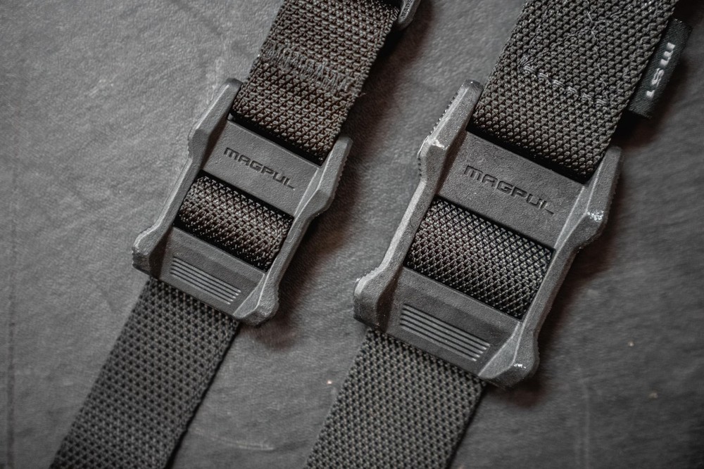 Magpul MS1 Lite Two-Point Quick-Adjust Sling, Gray - Compact, Durable