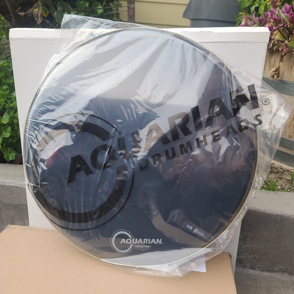 Aquarian Reflector Mirror Drum Head 24"