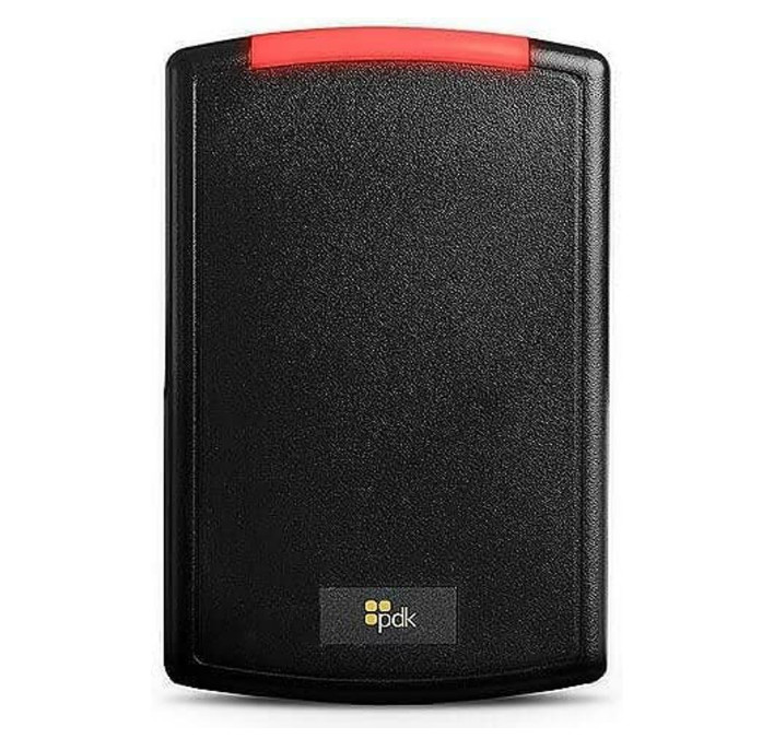 ProdataKey - RGPB High-Security Single Gang Red Reader, Black