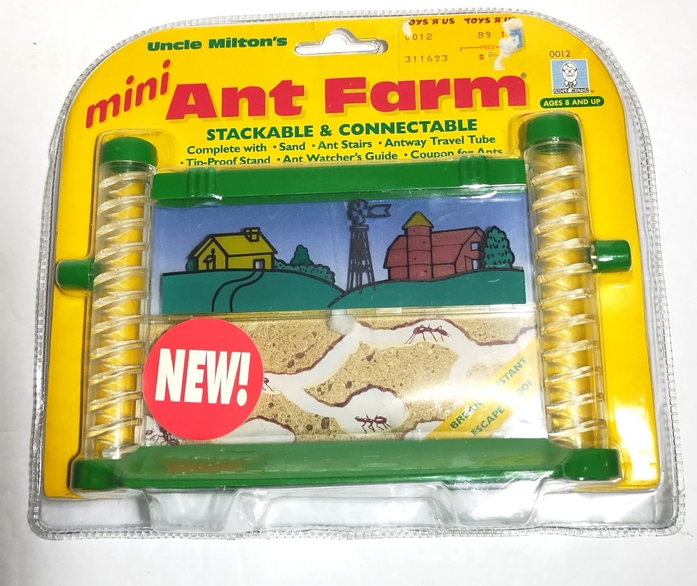 Mini Ant Farm--Uncle Milton's NIP