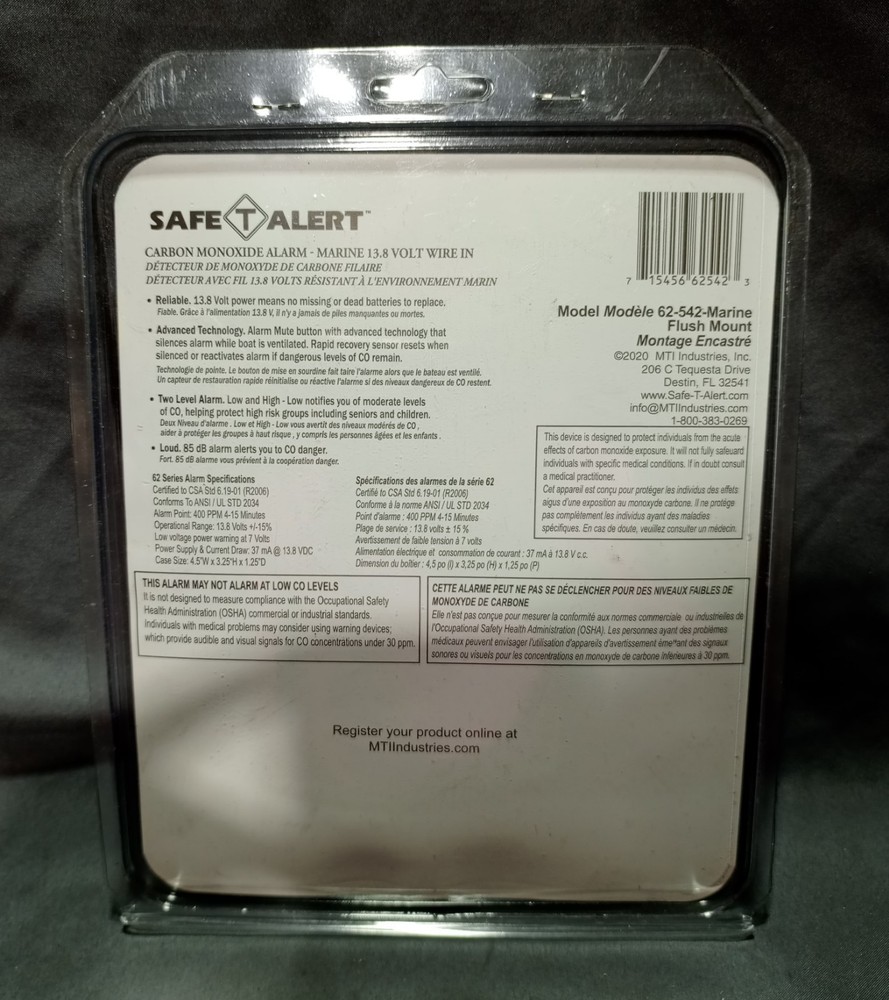 Safe T Alert 65-542 Marine
