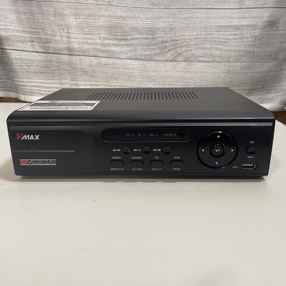 Digital Watchdog DW-VMAX 4 DVR,  500 GB - Powers On *Untested*