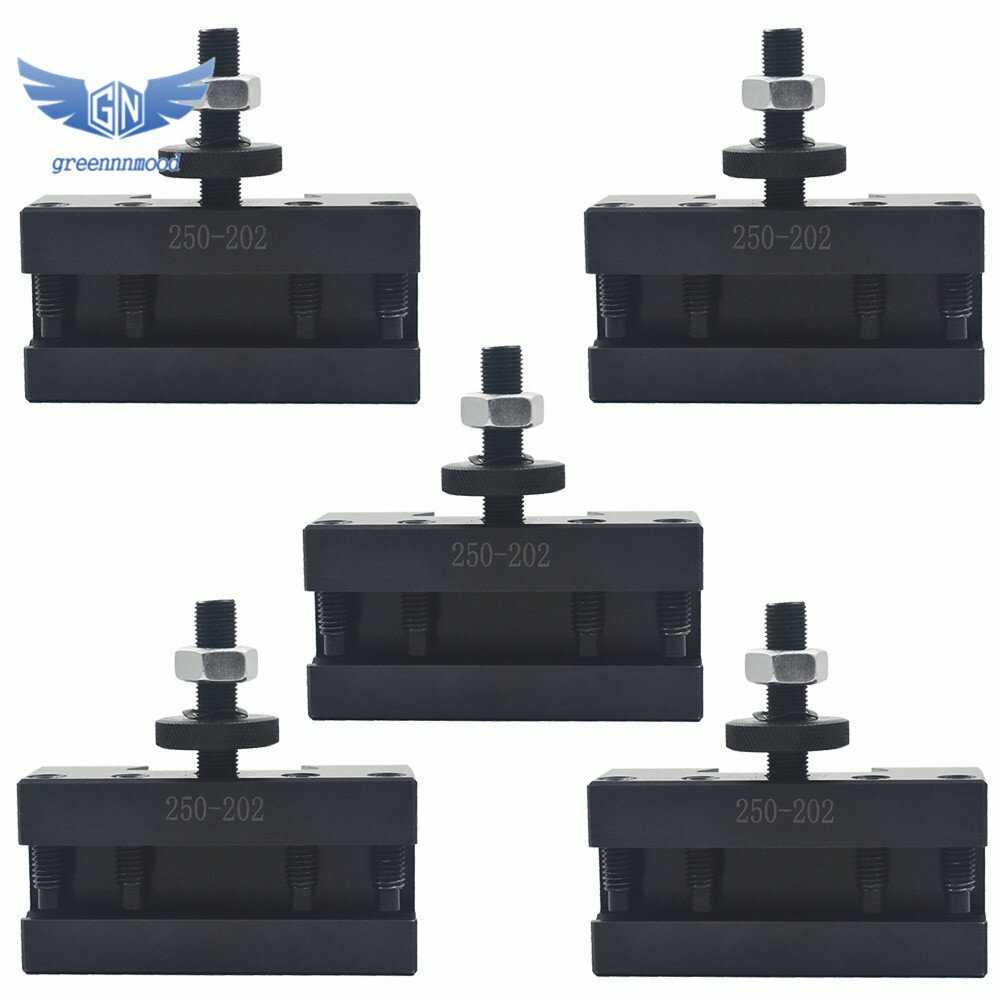 5Pcs BXA #2 250-202 Quick Change Turning Facing & Boring Tool Post Holder
