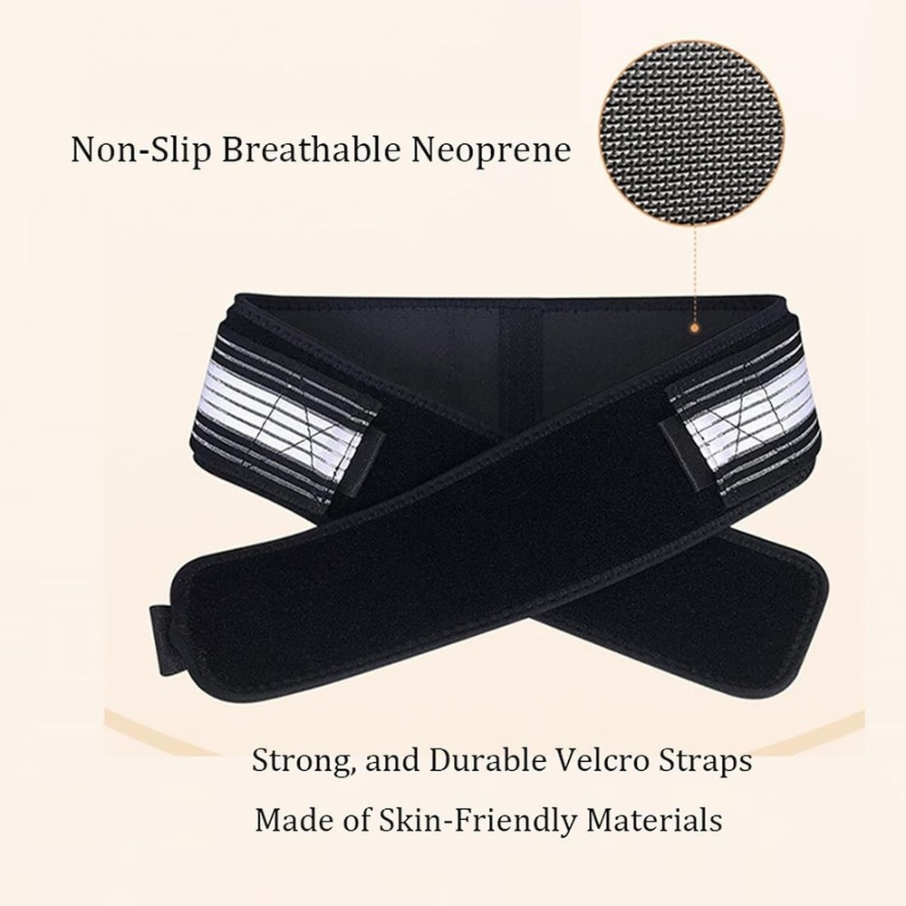 Premium SI Joint Belt for Back Pain Relief – Adjustable Compression Support Gift