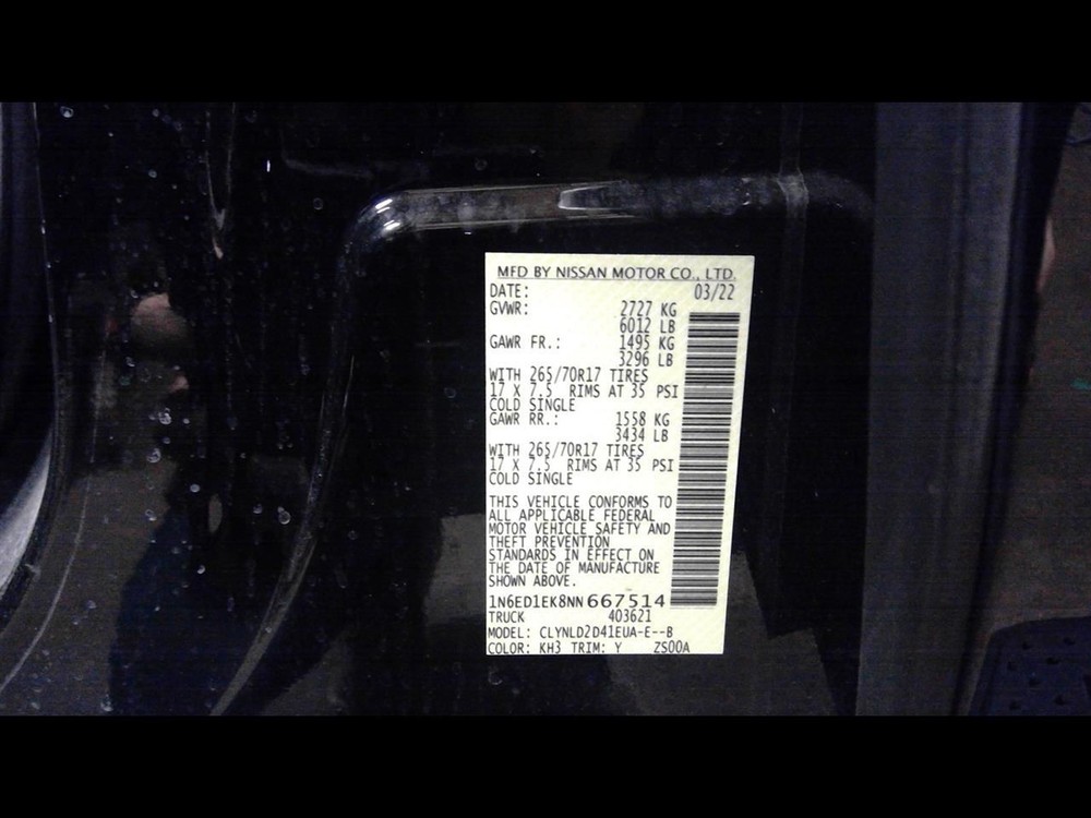 TPMS Control Module Left Hand Dash Fits 22-24 FRONTIER 407409BU0A